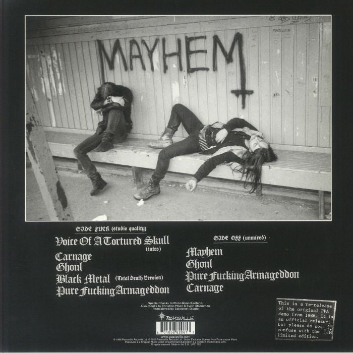 Pure Fucking Armageddon - Mayhem