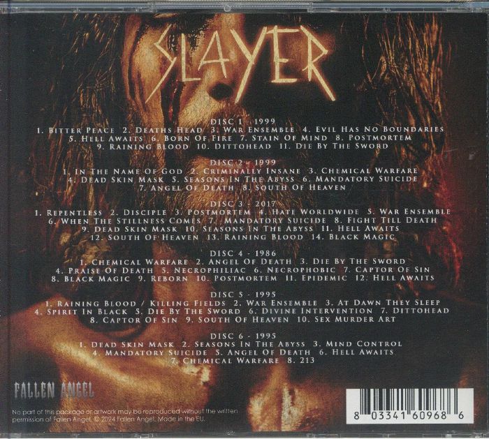 Blood Spills: Live on Air - Slayer (6xCD)