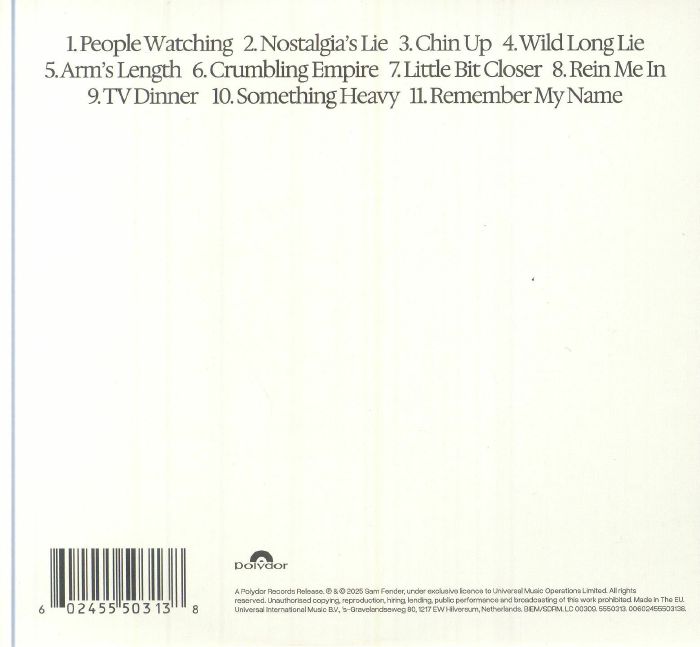 People Watching - Sam Fender (CD)