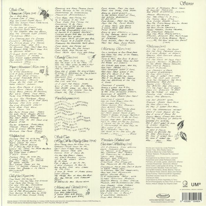 Parallelograms (Limited Blue Vinyl) - Linda Perhacs
