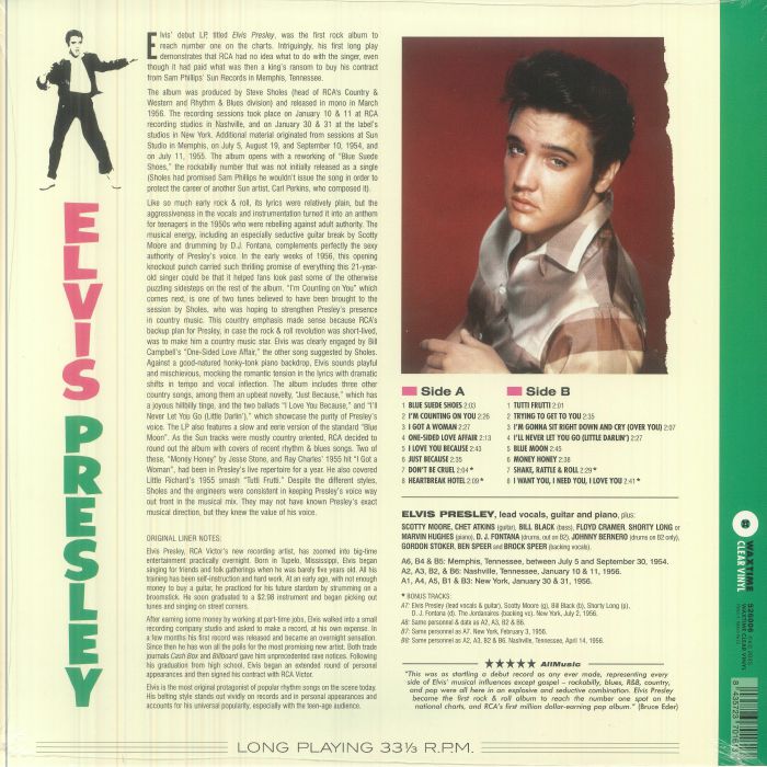 Debut Album (Renkli Plak) - Elvis Presley