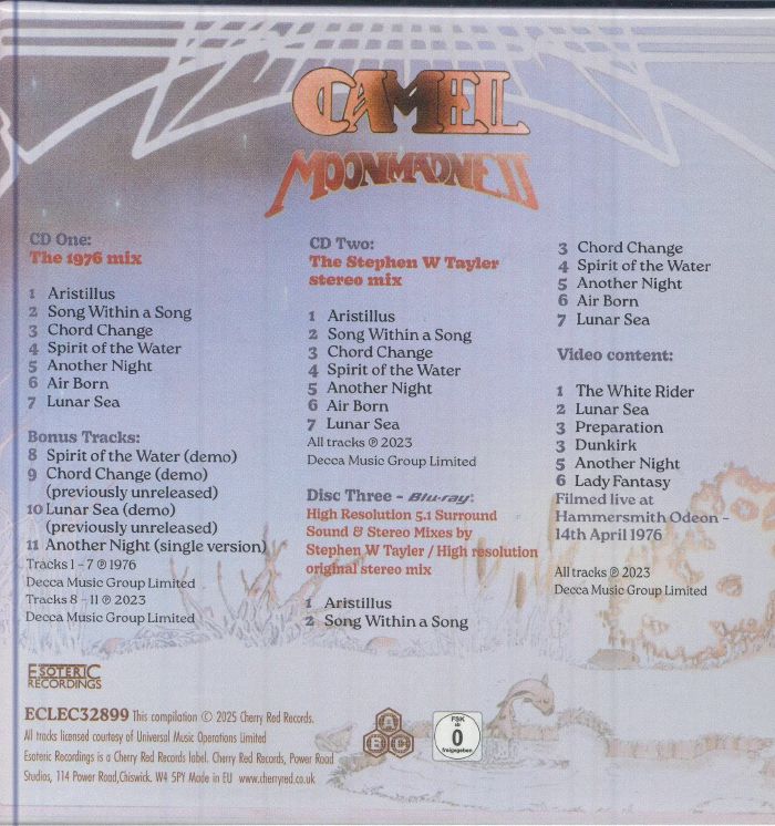Moonmadness - Camel (2xCD)
