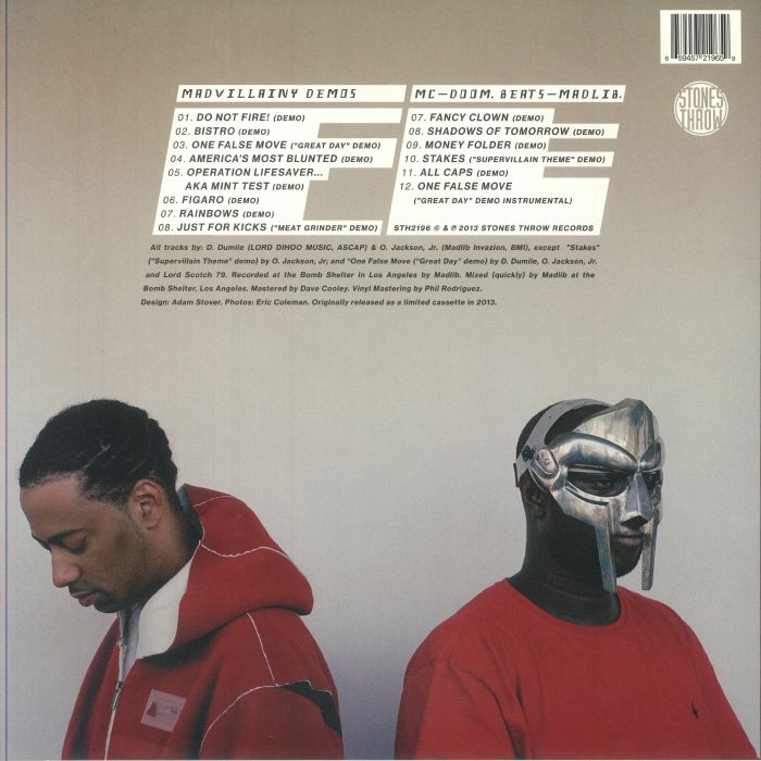 Madvillainy Demos - Madvillain