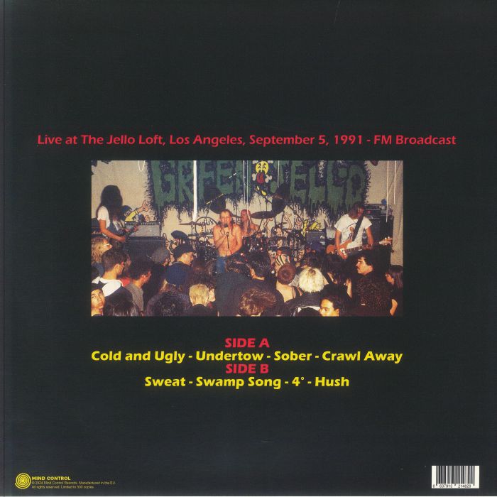 There's a Shadow Behind Me: Live at the Jello Loft Los Angeles September 5 1991 Fm Broadcast - Tool