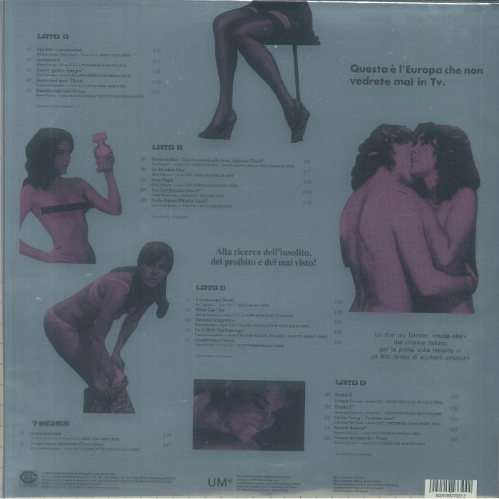 Red Light Disco: Dancefloor Seductions from Italian Sexploitation Cinema (Soundtrack) - Eli Roth / Various