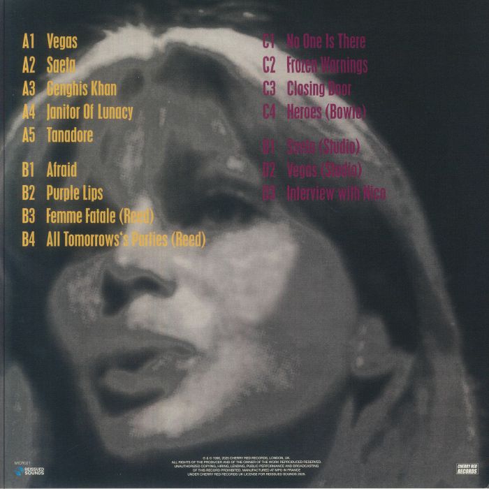 Janitor of Lunacy (Reissue) (Renkli Plak) - Nico