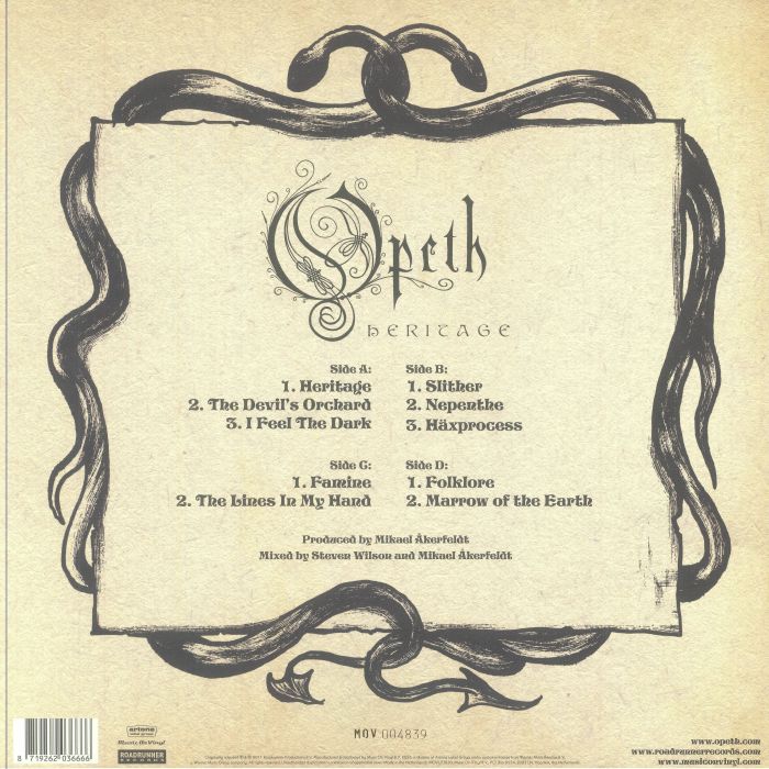 Heritage - Opeth