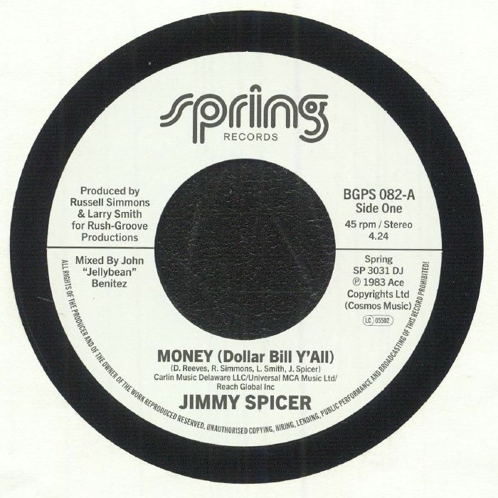 Money (Dollar Bill Y'All) - Jimmy Spicer
