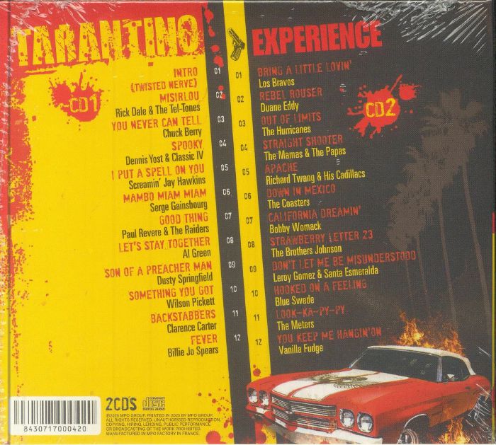 The Tarantino Experience - Various (CD)