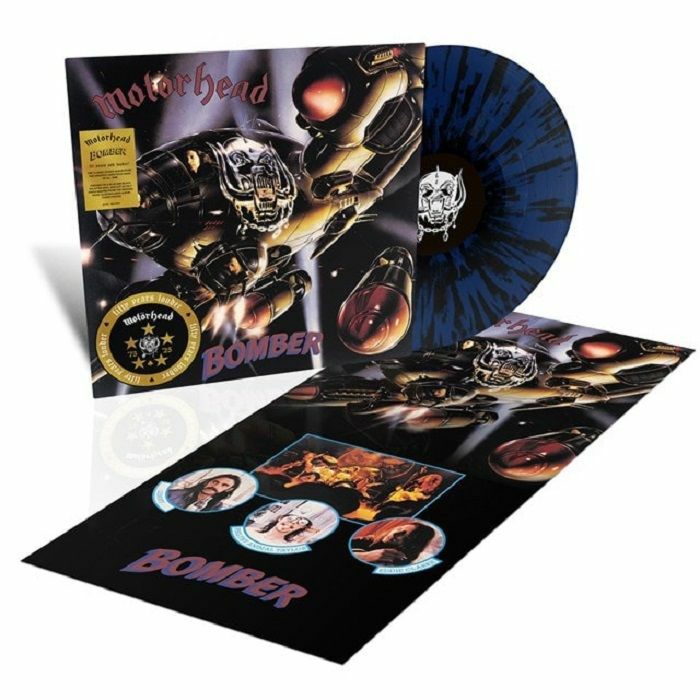 Bomber (Reissue) (Blue Splattered Vinyl) (Poster Hediyeli) - Motorhead