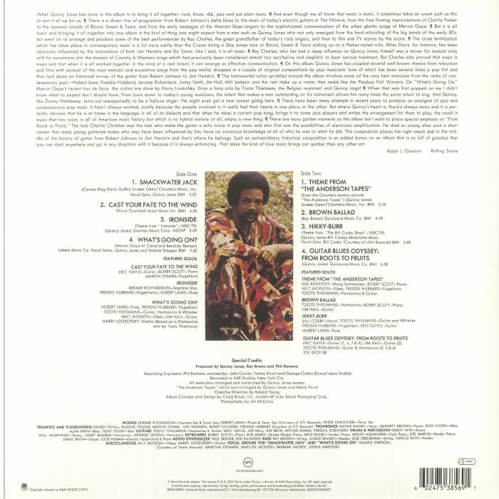 Smackwater Jack (Reissue) (Green Vinyl) - Quincy Jones