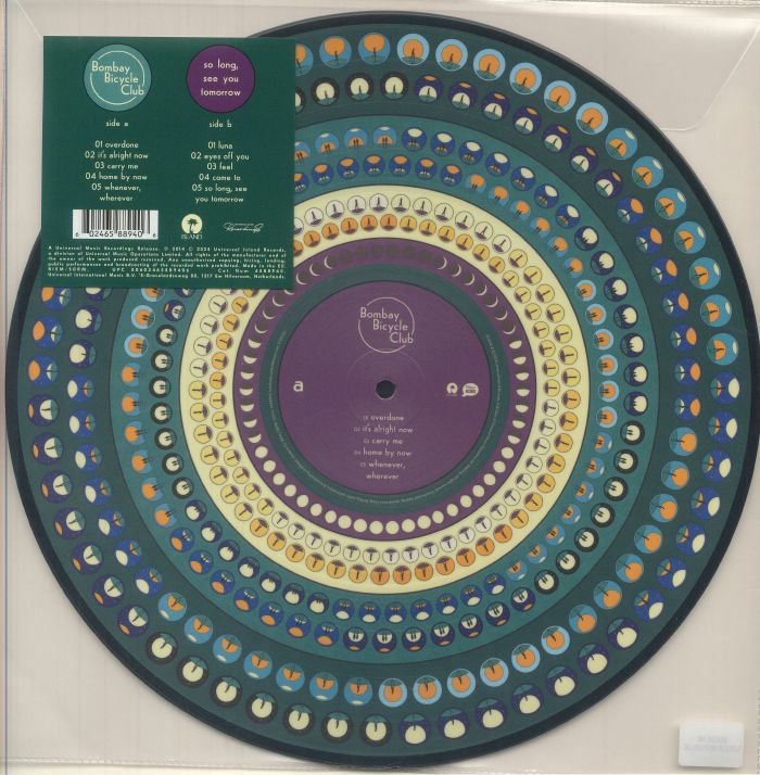 So Long See You Tomorrow (Picture Disc) (Zoetrope) - Bombay Bicycle Club