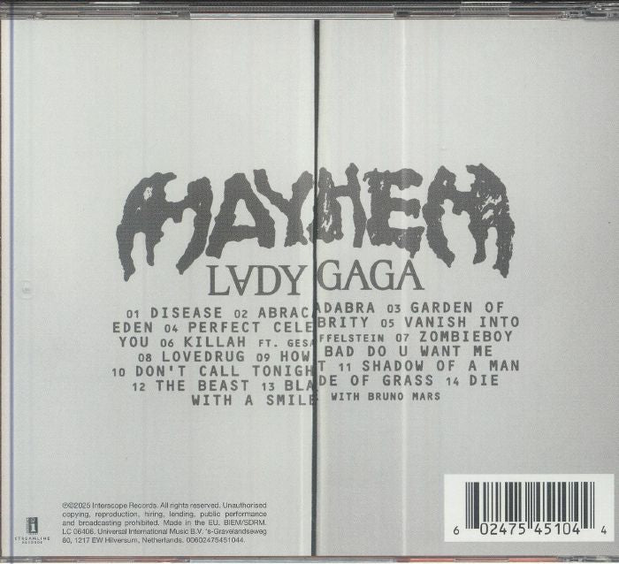 Mayhem - Lady Gaga (CD)