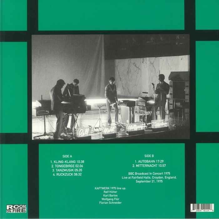 BBC Broadcast in Concert 1975 - Kraftwerk