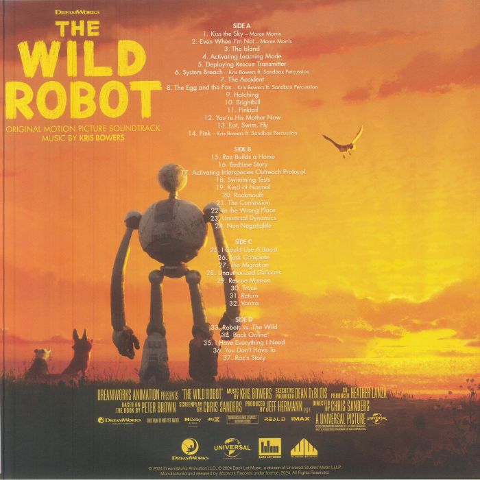 The Wild Robot (Soundtrack) - Kris Bowers