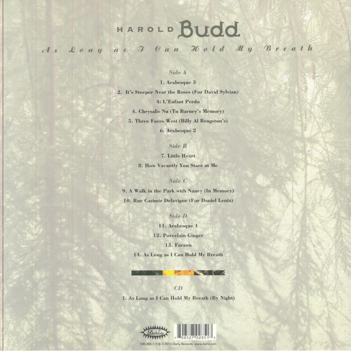 Avalon Sutra - Harold Budd