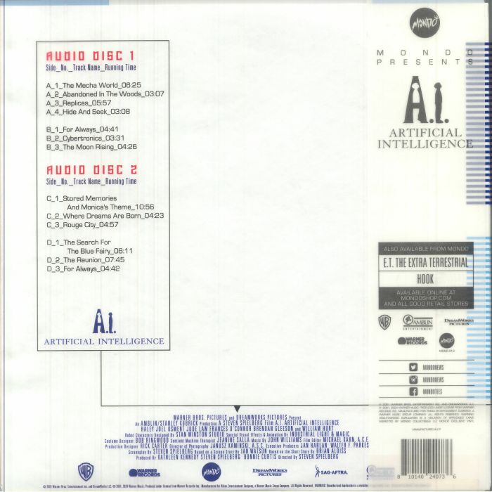 Ai: Artificial Intelligence (Soundtrack) - John Williams
