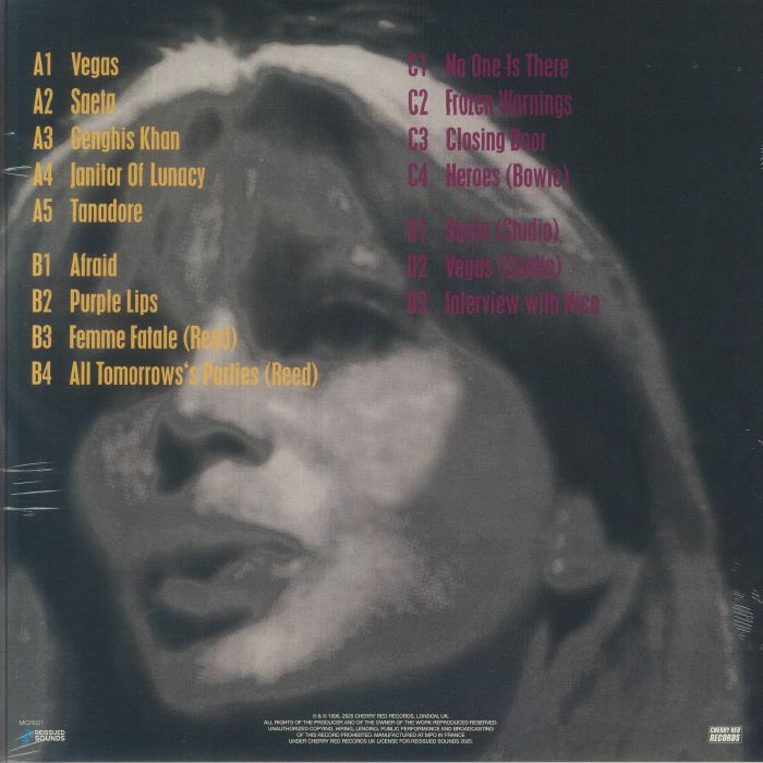 Janitor of Lunacy (Reissue) (Renkli Plak) - Nico