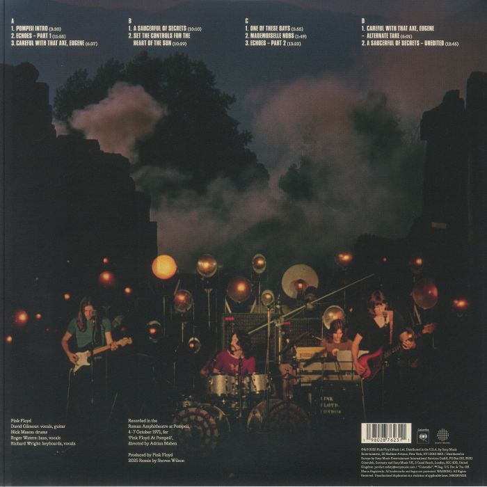 At Pompeii: Mcmlxxii (Poster Hediyeli) - Pink Floyd