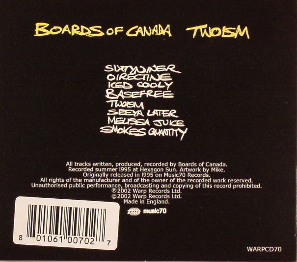 Twoism - Boards of Canada (CD)