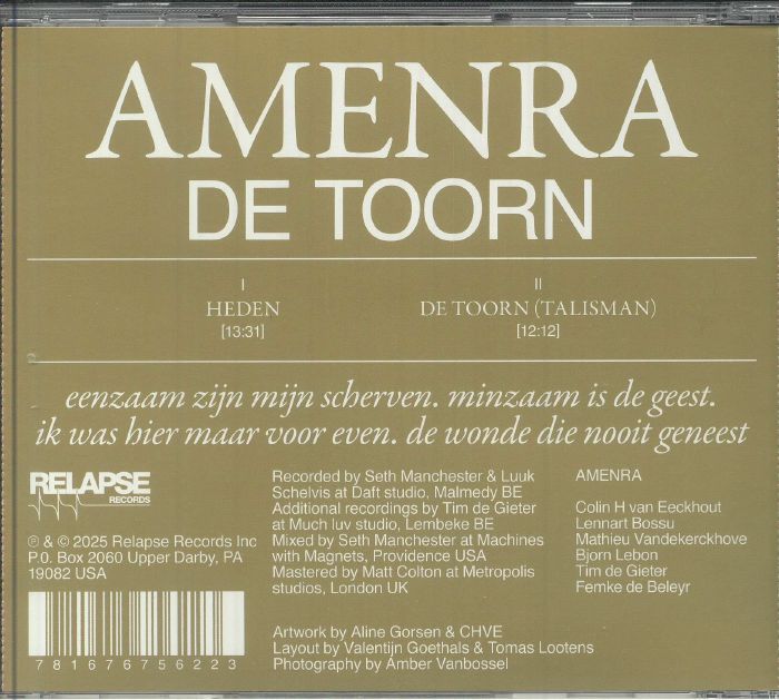 De Toorn - Amenra (CD)