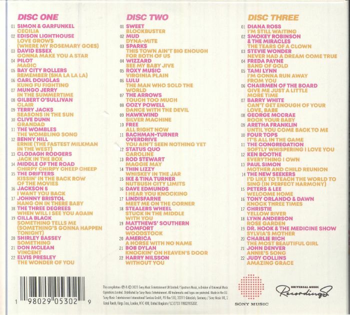 The Hits Album: the Early 70's - Various (3xCD)