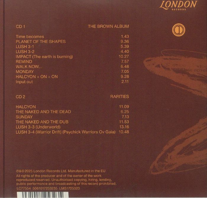 Orbital (the Brown Album) (Expanded Edition) (Remastered) - Orbital (CD)
