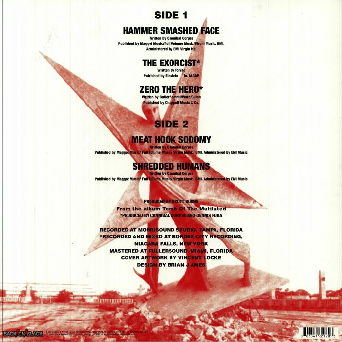 Hammer Smashed Face (Reissue) - Cannibal Corpse