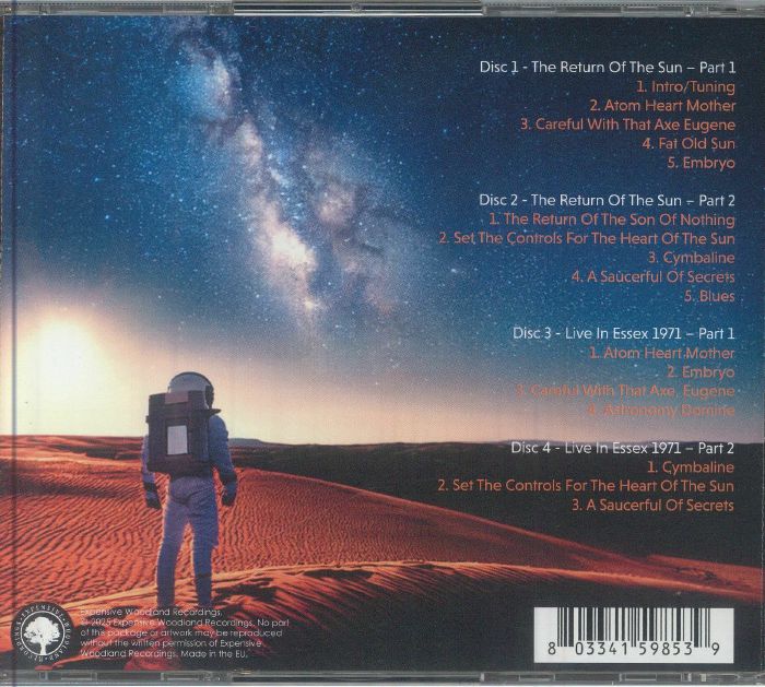 The Sun Returns - Pink Floyd (4xCD)