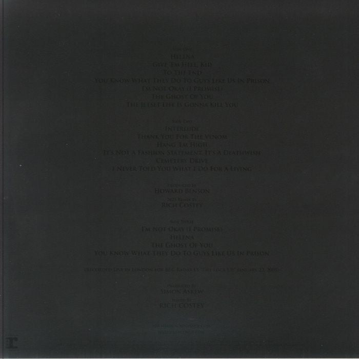 Three Cheers for Sweet Revenge (Deluxe Edition) - My Chemical Romance