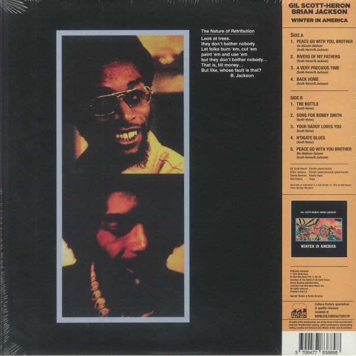 Winter in America (Reissue) - Gil Scott Heron / Brian Jackson