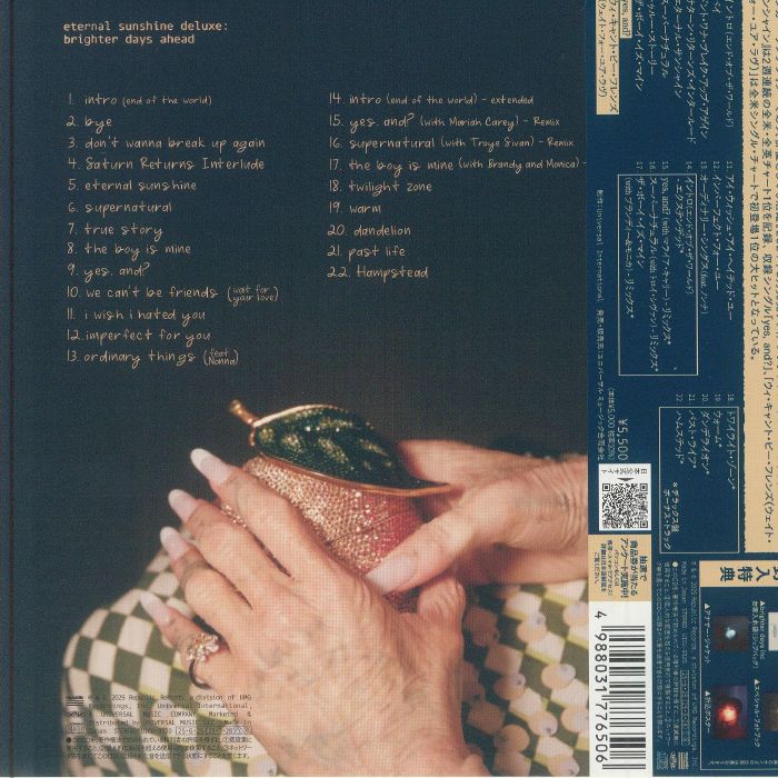 Eternal Sunshine (Japanese Deluxe Edition) - Ariana Grande (CD)