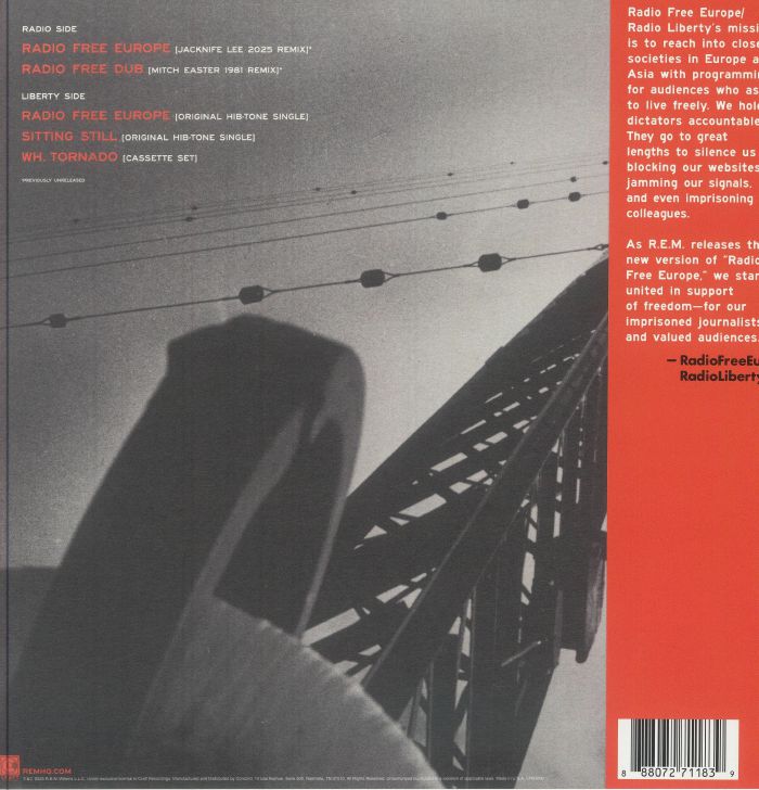 Radio Free Europe 2025 (Orange Marbled Vinyl) - REM