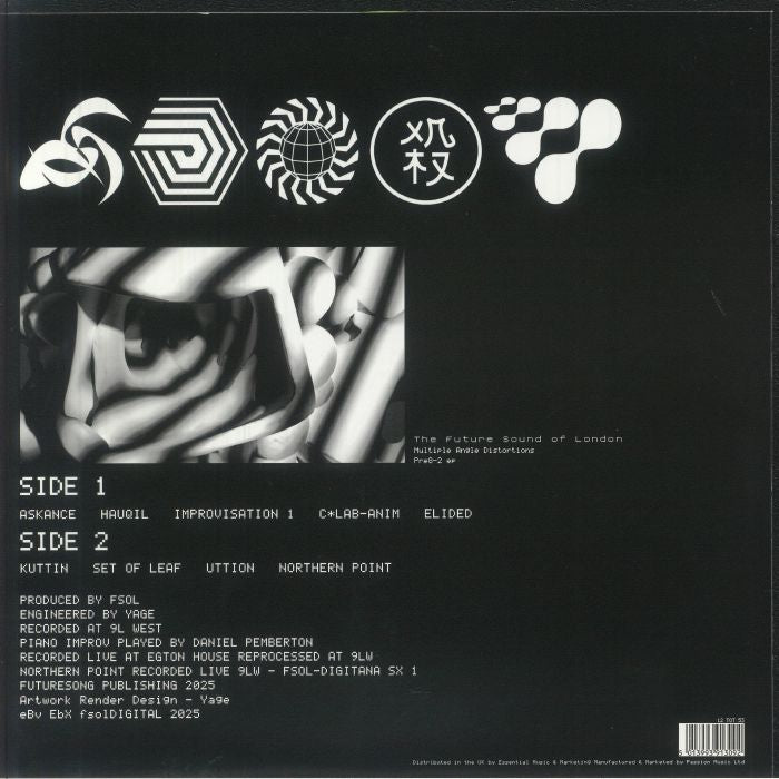 Multiple Angle Distortions: Pre82 EP (Lime Green Vinyl) - The Future Sound of London