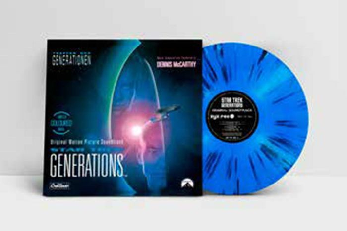 Star Trek Generations (Soundtrack) (Blue Splattered Vinyl) - Dennis Mccarthy