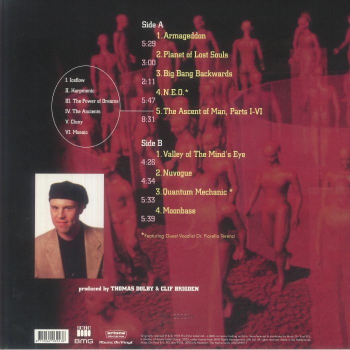 The Gate to the Mind's Eye (Soundtrack) (Reissue) (Limited Silver Vinyl) - Thomas Dolby