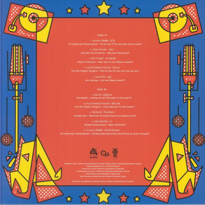 Baa Records Selects Thailand's Golden Sounds: 80's Synth Pop & Disco - Various