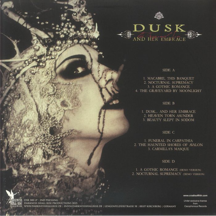 Dusk & Her Embrace (Remastered) - Cradle of Filth
