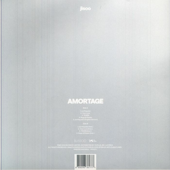 Amortage (Pink Version) (Poster & Booklet Hediyeli) - Jisoo