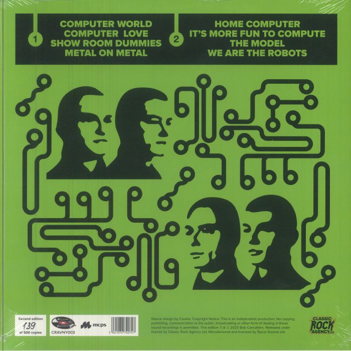 Computer World: in Concert (Renkli Plak) - Kraftwerk