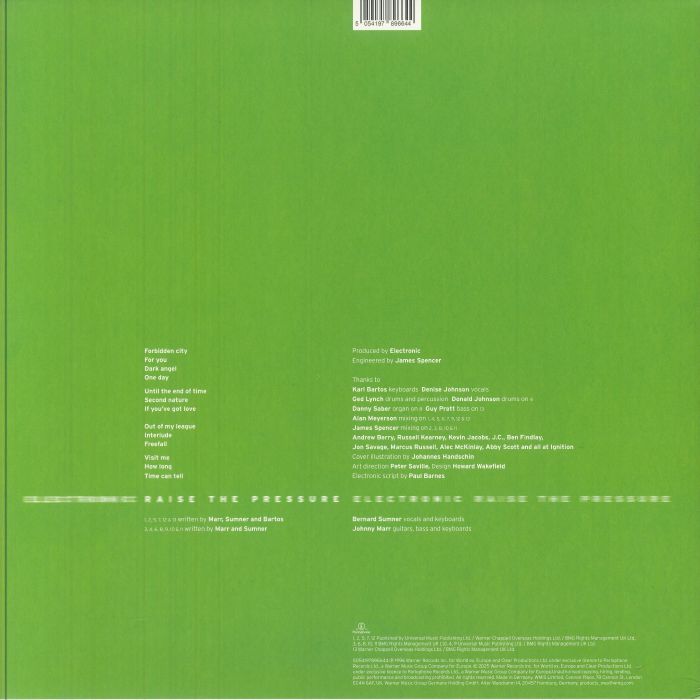 Raise the Pressure (Recycled Vinyl) - Electronic