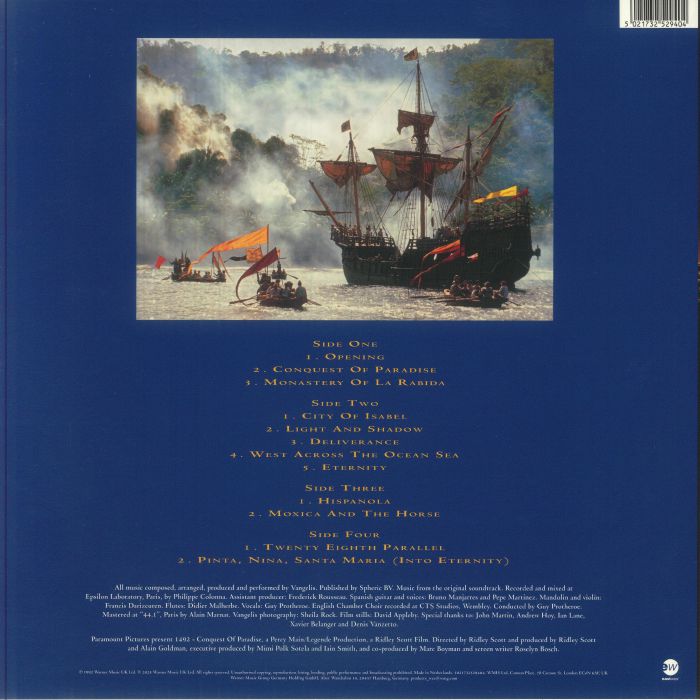 1492: Conquest of Paradise (Soundtrack) - Vangelis