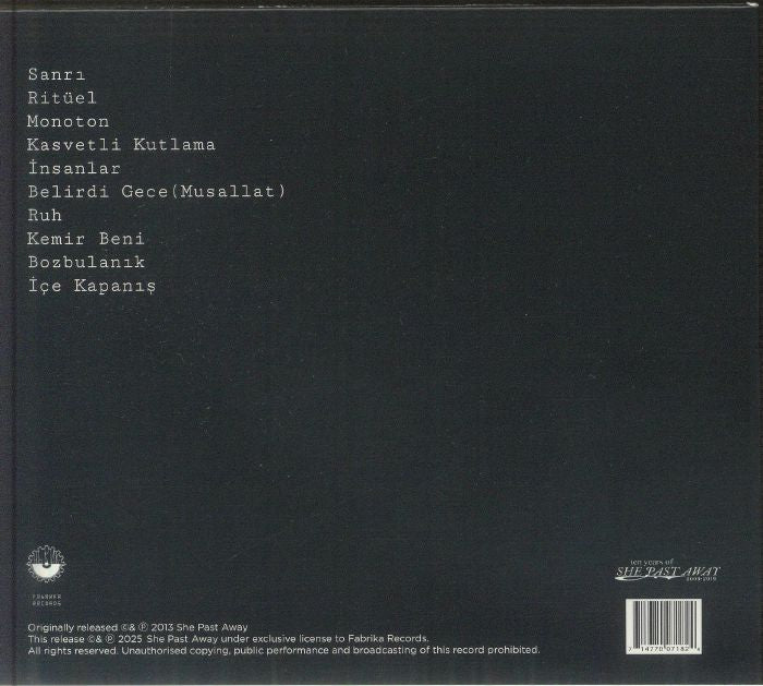Belirdi Gece (Reissue) - She Past Away (CD)