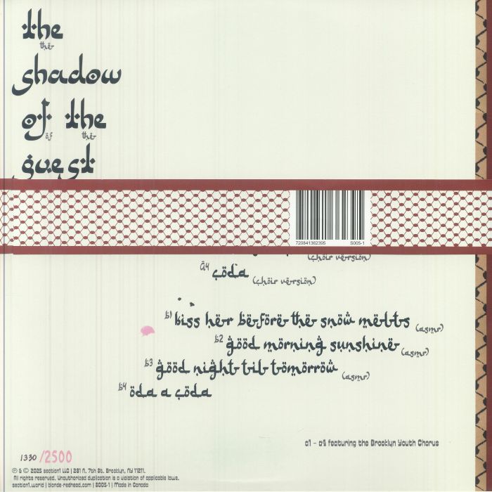 The Shadow of the Guest - Blonde Redhead