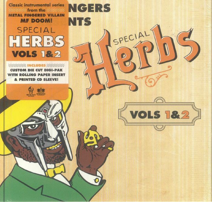 Metal Fingers Presents: Special Herbs Vol 1 & 2 - MF DOOM (CD)