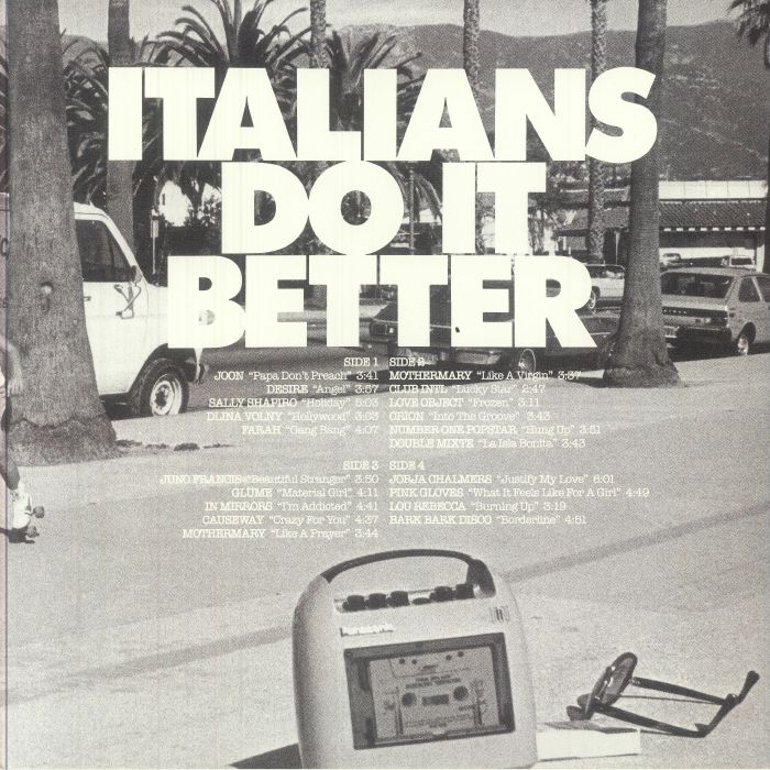 A Tribute to Madonna: Presented by Italians Do It Better (Renkli Plak) - Various