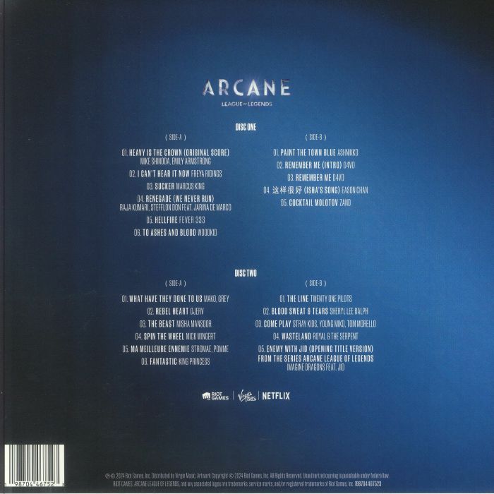 Arcane League of Legends Season 2 (Soundtrack) - Various