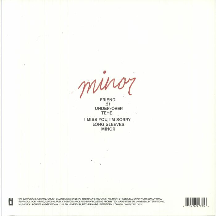 Minor (5th Anniversary Edition) - Gracie Abrams