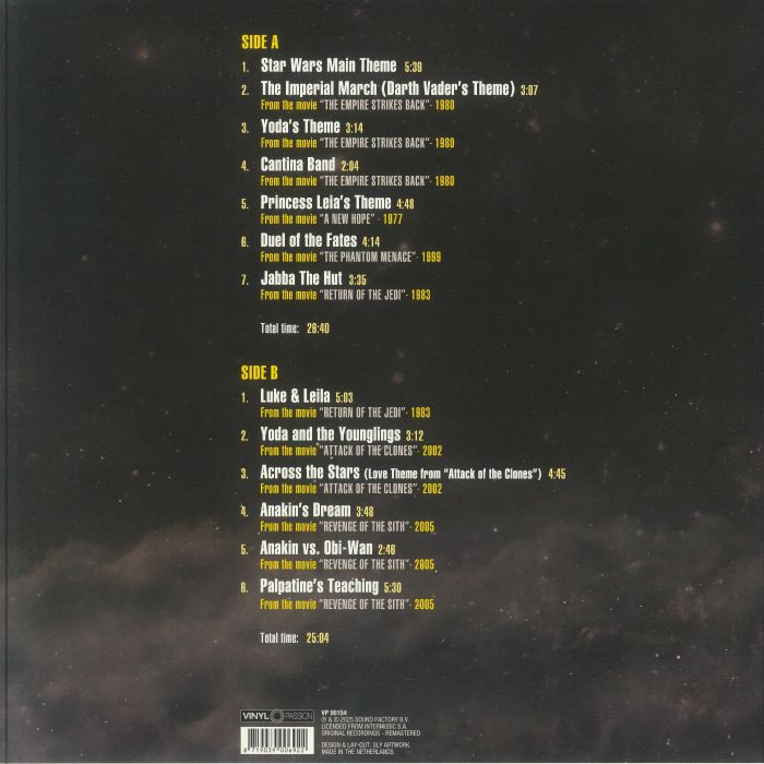 Star Wars: the Themes (Soundtrack) - John Williams / the Global Stage Orchestra