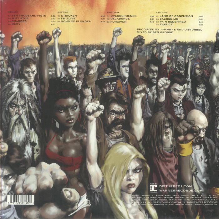 Ten Thousand Fists (20th Anniversary Edition) - Disturbed
